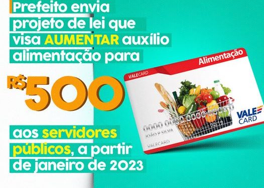Piúma: Prefeito envia à Camara projeto de aumento do auxílio alimentação