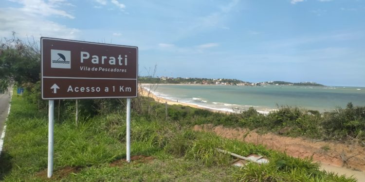Anchieta: Prefeitura instala placas de identificação nas praias e atrativos do município