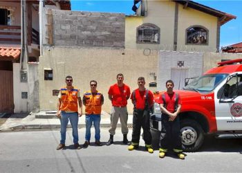Itapemirim: Parceria da Defesa Civil e da Guarda Municipal atendem ocorrência de incêndio