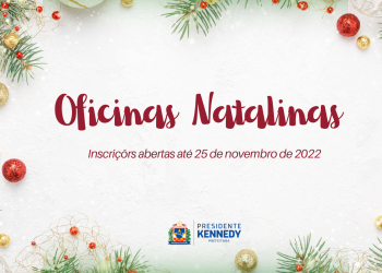 Kennedy: Prefeitura abre inscrições para oficinas natalinas