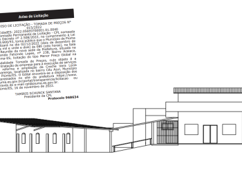 Piúma: Prefeitura abre licitação da reforma e ampliação da Creche do Céu Azul