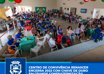 Marataízes: Centro RENASCER encerra 2022 com grande confraternização