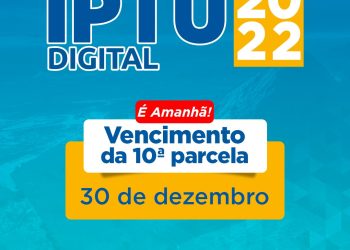 Piúma: Vencimento da 10ª parcela do IPTU será na sexta (30)