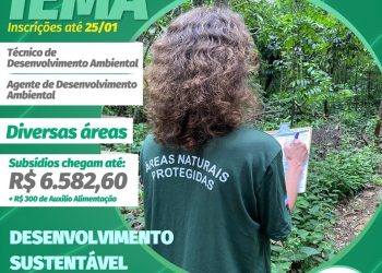 Estado: Inscrições para o concurso do Iema estão abertas até dia 25