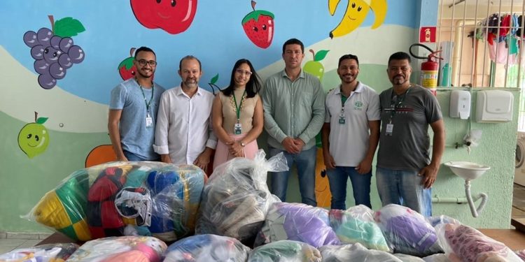 Estado: Artigos produzidos no sistema prisional são doados à instituição de Viana