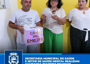 Marataízes: Saúde e Setor de Saúde Mental trabalhando na campanha “Janeiro Branco”