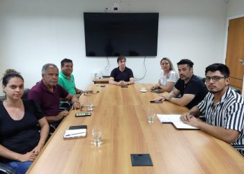 Guarapari: Prefeito se reúne com a Cesan para discutir o esgoto sanitário