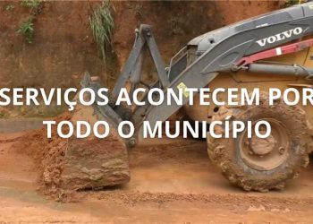 Itapemirim: Prefeitura trabalha para recuperar os estragos das fortes chuvas