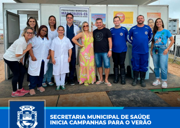 Marataízes: Saúde inicia campanhas para o verão
