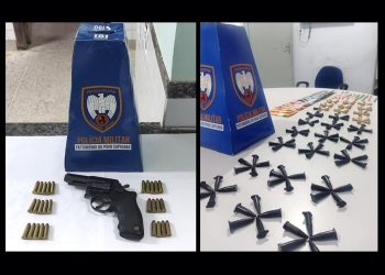 Polícia: PM apreende drogas, arma e foragido em Guarapari