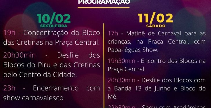 Iconha: Pré-Carnaval com muita folia