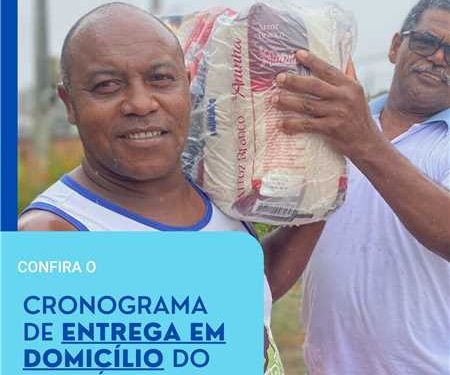 Itapemirim: Prefeitura divulga cronograma de entrega de cestas básicas