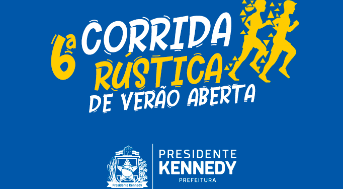 Kennedy: Abertas as inscrições para a 6ª edição da Corrida Rústica