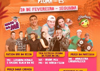 Piúma: E o Carnaval continua com shows e trio elétrico