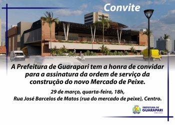 Guarapari: Prefeitura assina OS do novo Mercado de Peixe