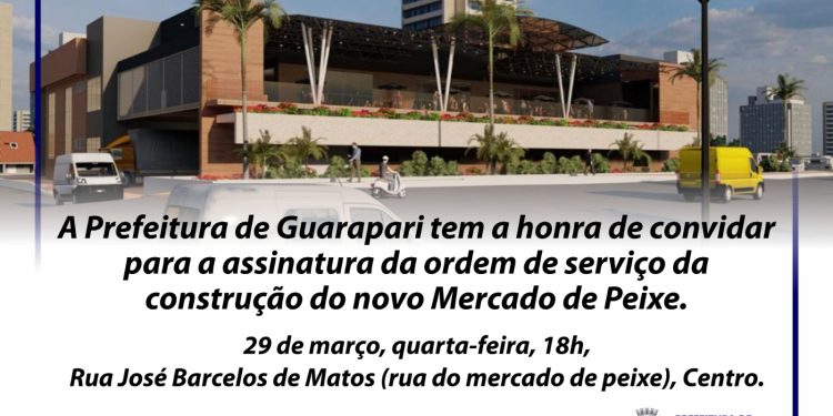 Guarapari: Prefeitura assina OS do novo Mercado de Peixe