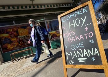 Mundo: inflação da Argentina em fevereiro é a mais alta desde 1991