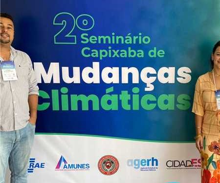 Itapemirim: Município presente no 2º seminário Capixabas de Mudanças Climáticas