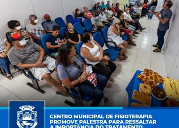 Marataízes: Saúde promove palestra sobre a importância do tratamento de fisioterapia