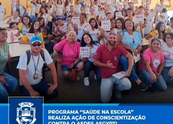 Marataízes:  Programa “Saúde na Escola” realiza ação de conscientização contra a Dengue