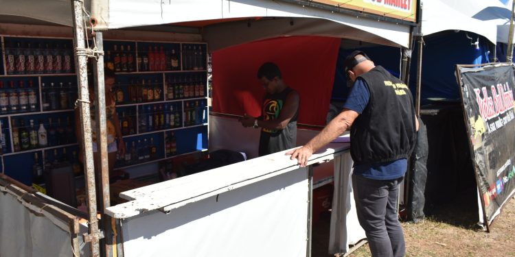 Kennedy: Vigilância Sanitária fiscaliza a 31ª Expo Jaqueira