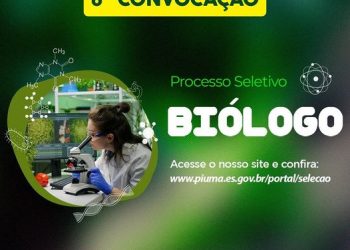 Piúma: Prefeitura convoca biólogos do processo seletivo
