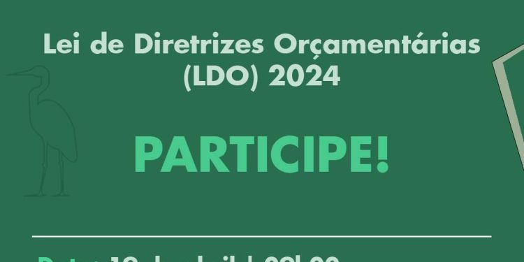 Anchieta: Audiência Pública para discussão do  LDO 2024