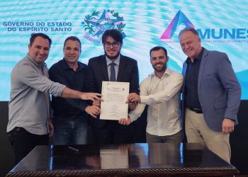Estado: Governador recebe nova diretoria de entidade dos prefeitos capixabas