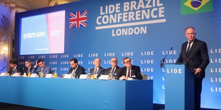 Estado: Casagrande fala em evento na Inglaterra sobre meio ambiente e potencialidades do Espírito Santo