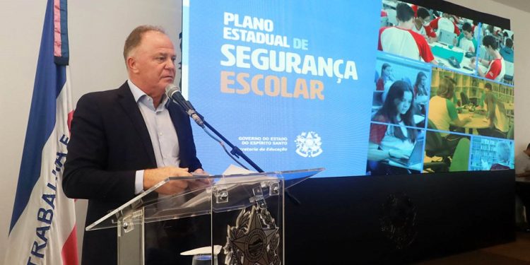 Estado: Governador lança Plano Estadual de Segurança Escolar
