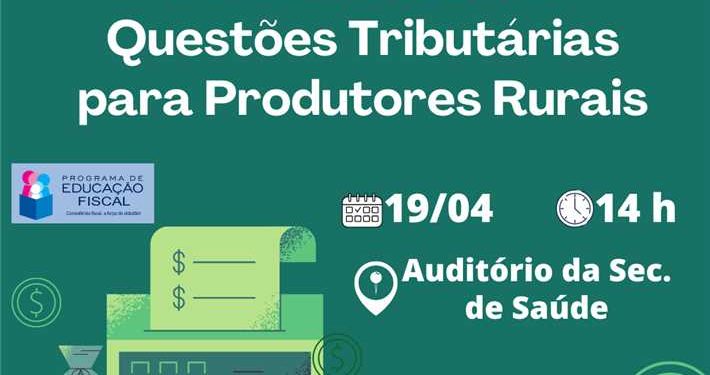 Iconha: Prefeitura realiza seminário sobre Questões Tributárias para produtores rurais