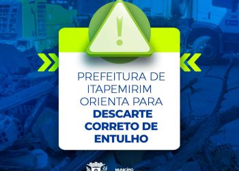 Itapemirim: Prefeitura orienta descarte correto de entulho