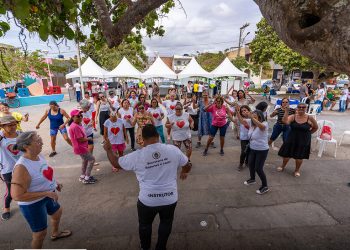 Marataízes: Comemoração do Dia Mundial da Saúde na Praça da Barra