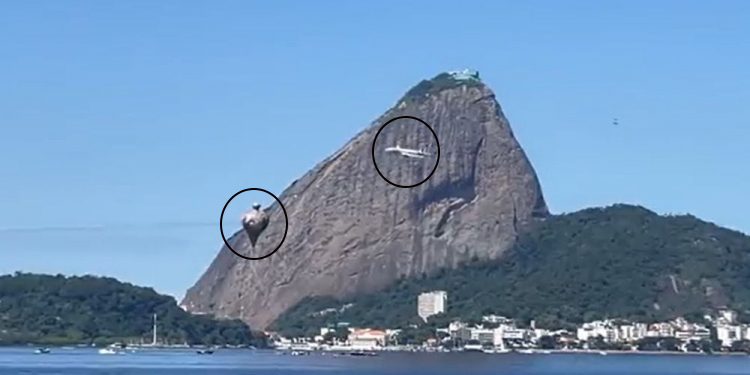 Brasil: Balão fica em rota de voo do Aeroporto Santos Dumont