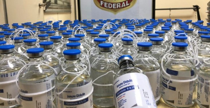 Brasil: PF apreende mais de 250 frascos de medicamento contrabandeado