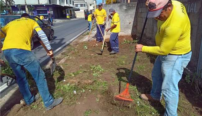 Itpemirim: Prefeitura realiza capina e limpeza em Itaoca