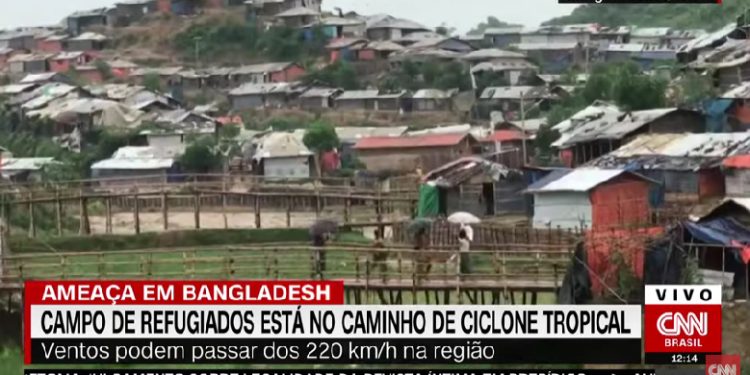Internacional: Ciclone ameaça maior campo de refugiados do mundo