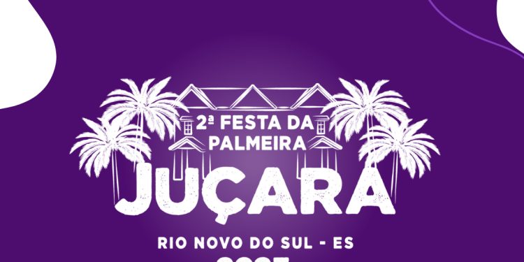 Rio Novo:  Programação da 2ª Festa da Palmeira Juçara