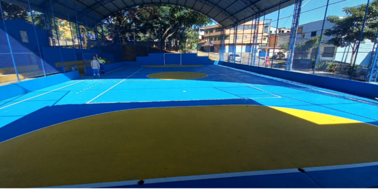 Cariacica: Prefeitura revitaliza espaços esportivos em Santo André