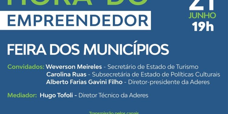 Turismo: Feira dos Municípios é tema do Hora do Empreendedor desta quarta-feira (21)