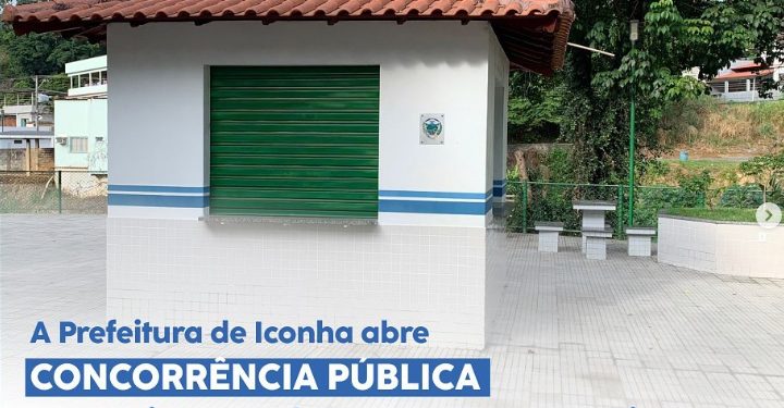 Iconha: Prefeitura abre concorrência pública para concessão de quiosques