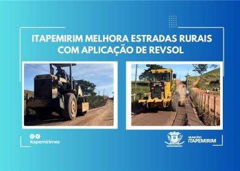 Itapemirim: Aplica Revsol nas estradas rurais