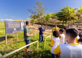 Marataízes: Alunos participam do projeto “Conhecendo a Pérola Capixaba”