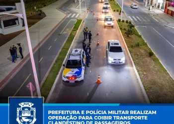 Marataízes: Prefeitura e Polícia Militar fazem operação para reprimir o transporte clandestino de passageiros