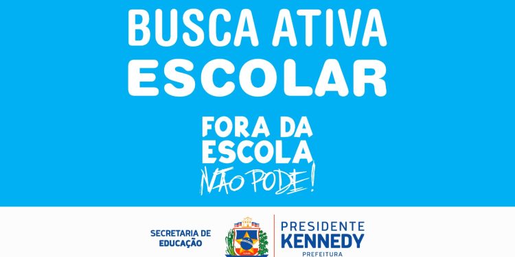 Kennedy: Educação promove busca ativa escolar