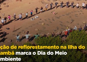 Piúma: Prefeitura e IFES promovem ação ambiental na Ilha do Gambá
