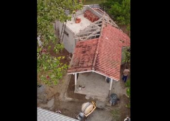 Piúma: Obras avançam no Ponto de Informações Turísticas da Ilha do Gambá