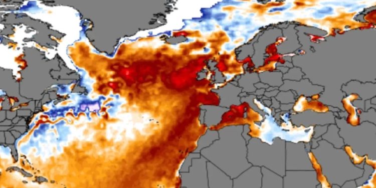 Mundo: Atlântico Norte passa por onda de calor marinha “totalmente sem precedentes”