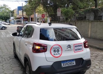 Vitória: Veículo percorre a capital para coleta de dados para o Plano de Mobilidade Urbana