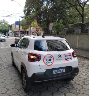 Vitória: Veículo percorre a capital para coleta de dados para o Plano de Mobilidade Urbana